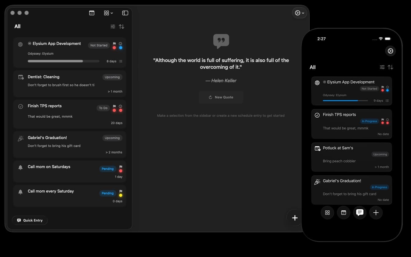 Elysium app preview 1